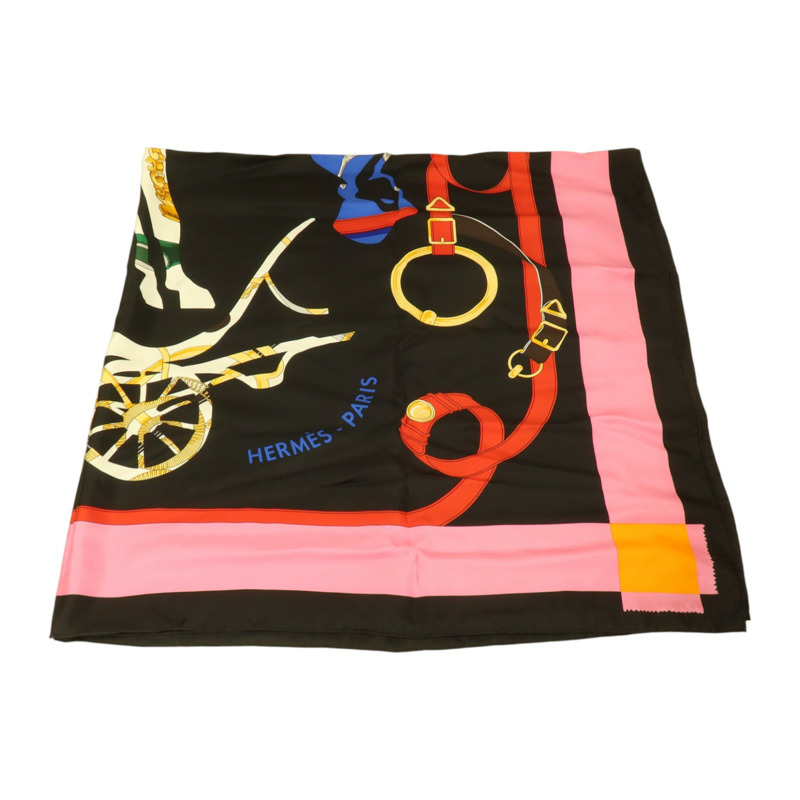 HERMES 絲質Scarf 140x140cm絲巾-3