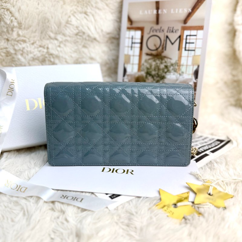 Dior lady Woc 青藍色 湖水綠-1