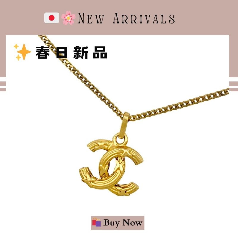 🛍️🎁 26 🔥 5月新品【預訂】 💘 香奈兒 Chanel 金色蝴蝶結頸鏈 🔥 香奈兒熱賣款 香奈兒經典款頸鏈 CHANEL NECKLACE-3