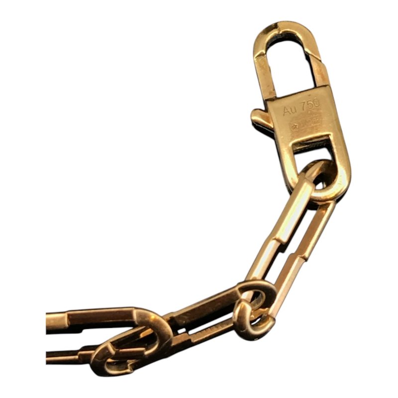 GUCCI黃K link to love手鍊/17cm-3