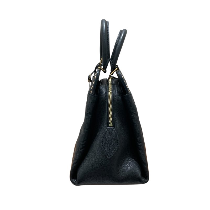 LOUIS VUITTON 路易威登 M41491 BLACK VOSGES MM 手提肩背包 皮革 黑色 金釦-3