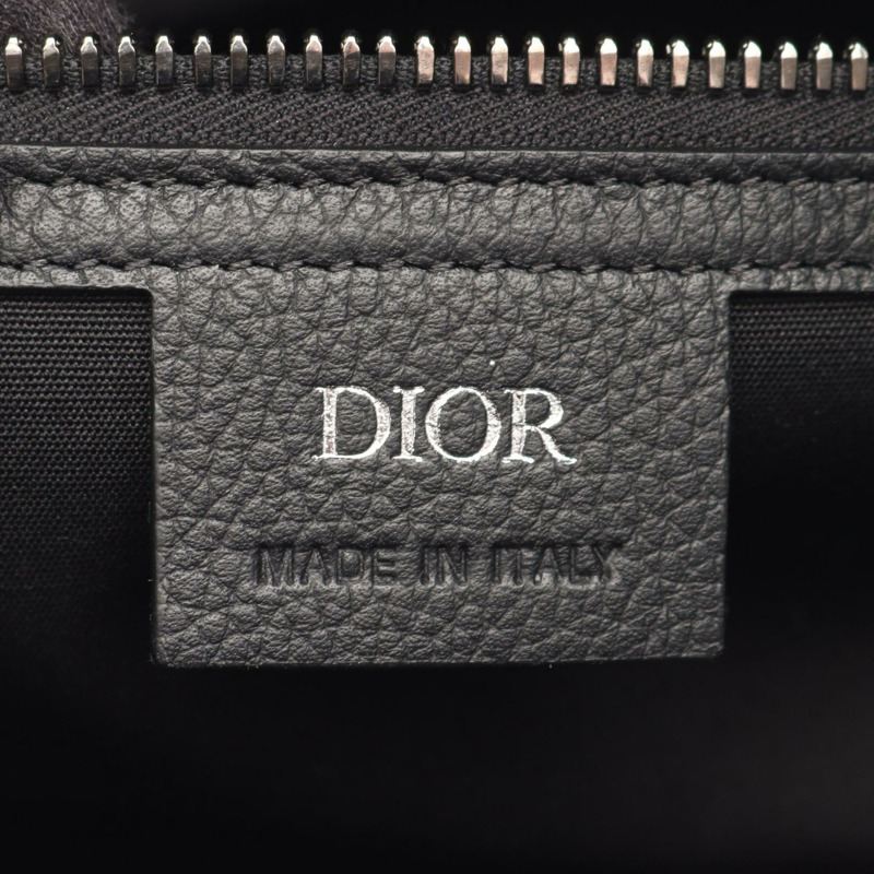 Dior Lango 50 Oblique 2WAY 波士頓包,帆布皮革,海軍藍/米色,二手男士款-3