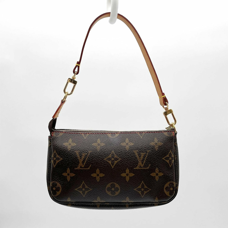 路易威登 (LOUIS VUITTON) Pochette Accessoires Monogram Cherry 手袋 Takashi Murakami 聯名款 M95008 塗層帆布棕色 女士款-1
