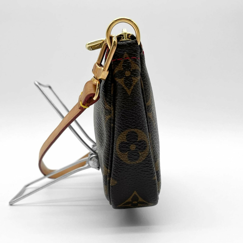 路易威登 (LOUIS VUITTON) Pochette Accessoires Monogram Cherry 手袋 Takashi Murakami 聯名款 M95008 塗層帆布棕色 女士款-3