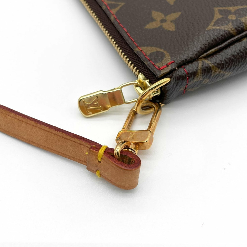 路易威登 (LOUIS VUITTON) Pochette Accessoires Monogram Cherry 手袋 Takashi Murakami 聯名款 M95008 塗層帆布棕色 女士款-9