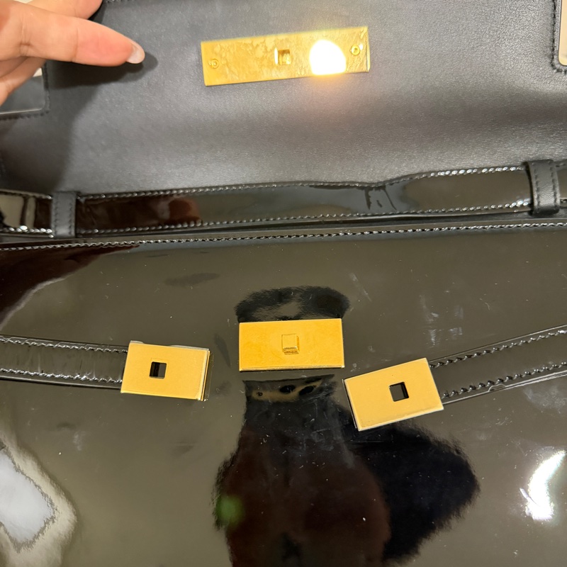 YSL manhattan 曼哈頓 黑色 中號 九成新-2