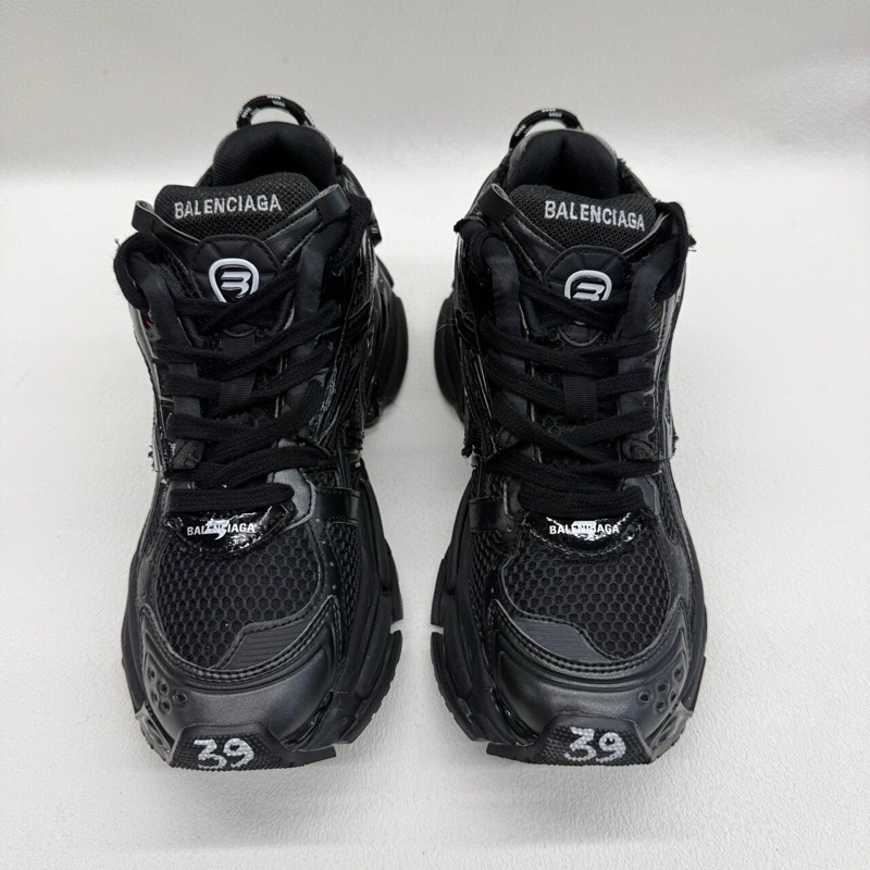 Balenciaga巴黎世家 Runner 黑色漆皮 男款 黑色39碼-1