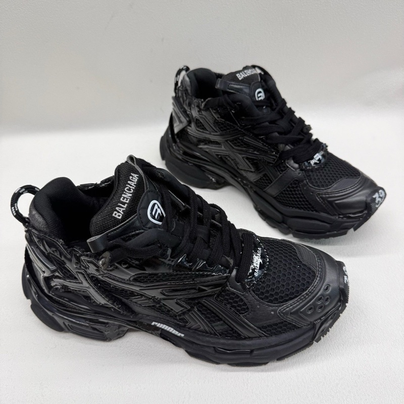 Balenciaga巴黎世家 Runner 黑色漆皮 男款 黑色39碼-2