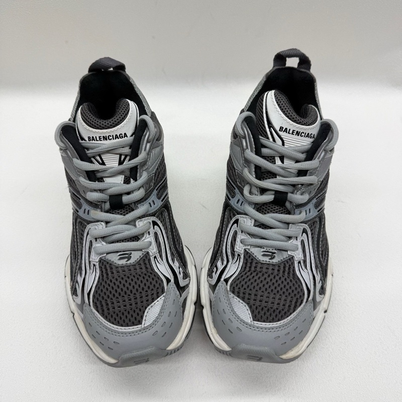 Balenciaga巴黎世家 X-Pander 網布做舊低幫 灰棕色 36碼-8