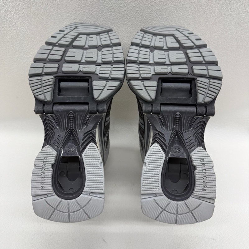 Balenciaga巴黎世家 X-Pander 網布做舊低幫 灰棕色 36碼-15