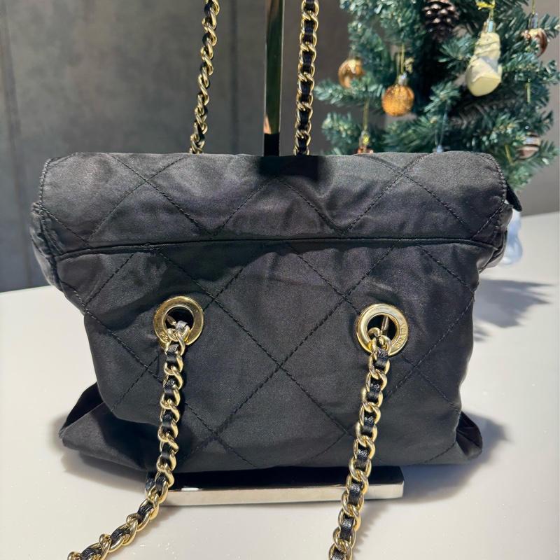 Prada 降落傘鏈條包-5
