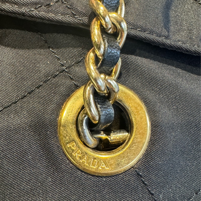 Prada 降落傘鏈條包-13