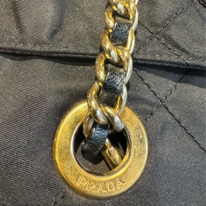 Prada 降落傘鏈條包-14