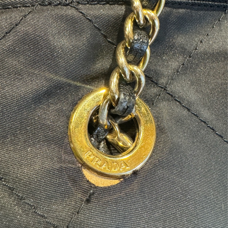Prada 降落傘鏈條包-15
