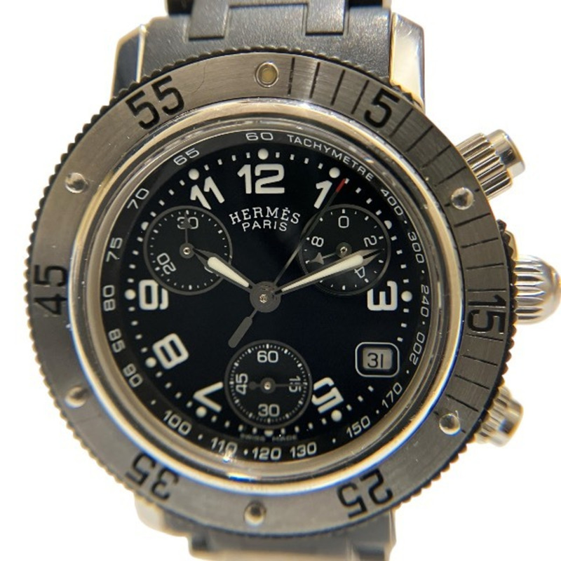 愛馬仕 Clipper Diver CL2 315 女士石英腕錶-3