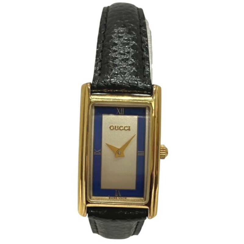 Gucci 2600L 石英長方形女士腕錶-0