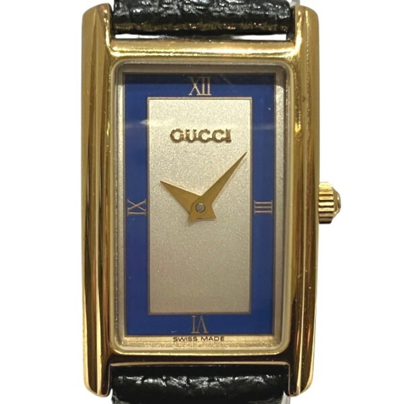 Gucci 2600L 石英長方形女士腕錶-3