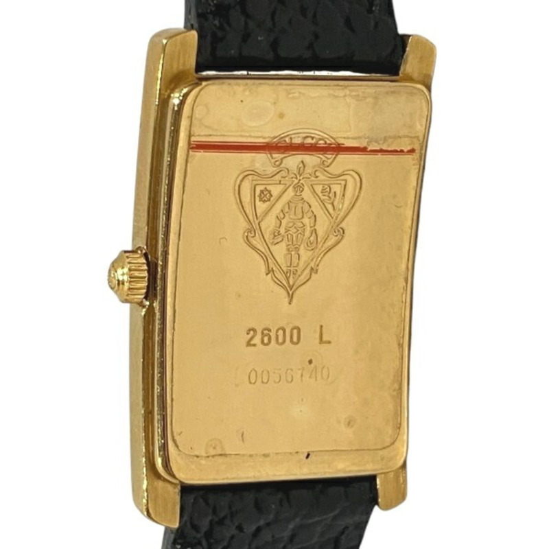 Gucci 2600L 石英長方形女士腕錶-4