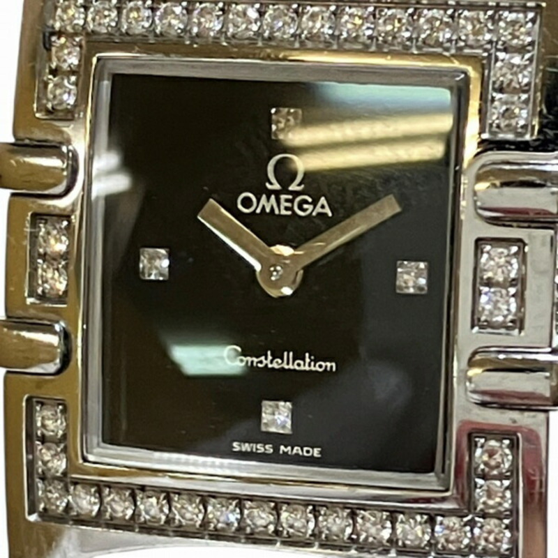 歐米茄星座系列 Quadra 1528.46 石英四鑽腕錶(女款)-3