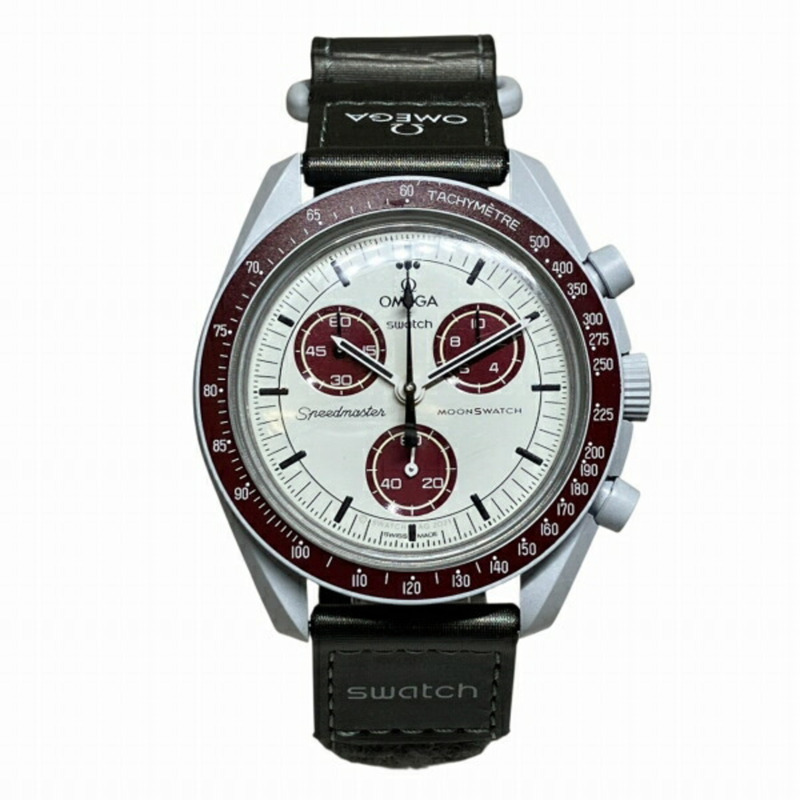 歐米茄 x Swatch MoonSwatch 冥王星任務 SO33M101 石英男士腕錶-0