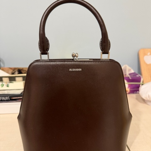 JIL SANDER Goji square 手拿包 咖色