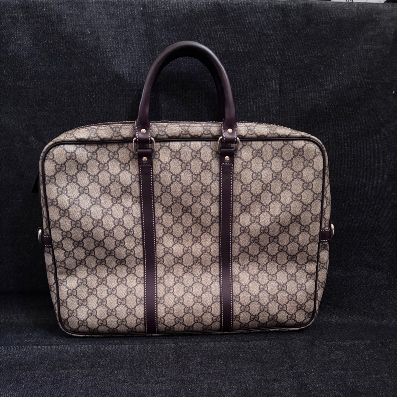 Gucci 老花公事包-7
