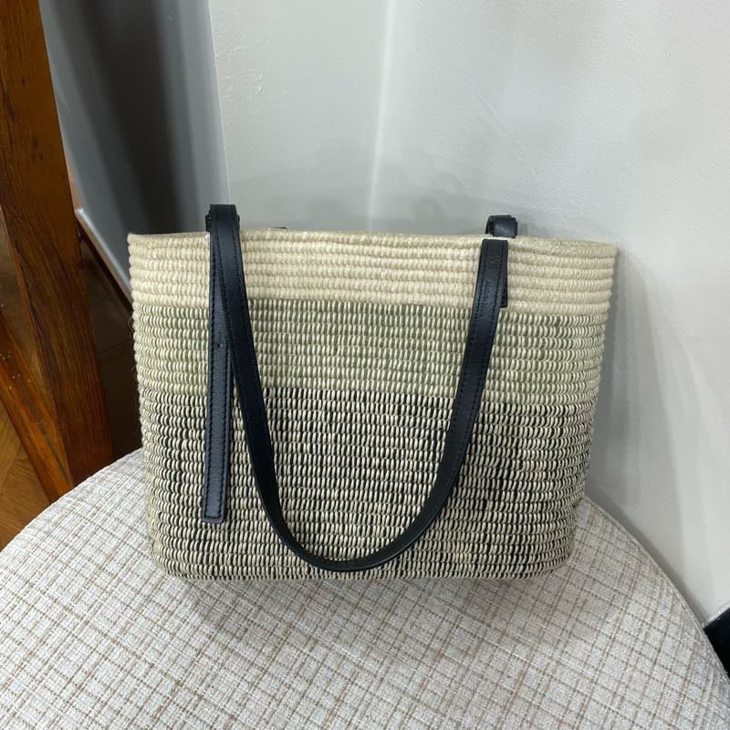 Loewe 拉菲草托特包 草編包-1