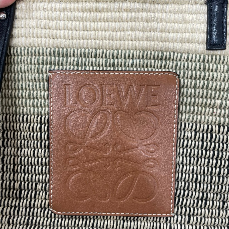 Loewe 拉菲草托特包 草編包-8