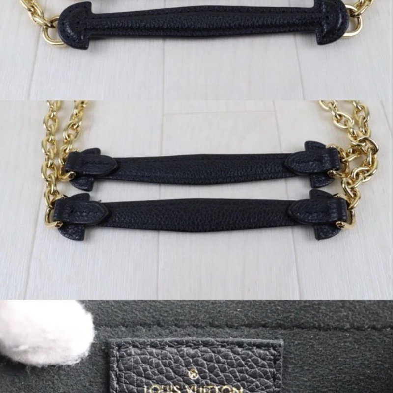 「JL精品代購」98新 LV Vavin 黑金肩背包 ic芯片款-8