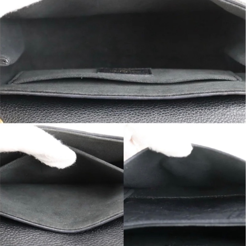 「JL精品代購」98新 LV Vavin 黑金肩背包 ic芯片款-10