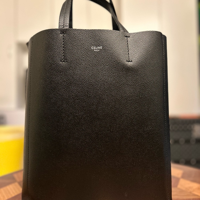 真品 95%新 Celine Small Vertical Cabas Tote 手提包-1
