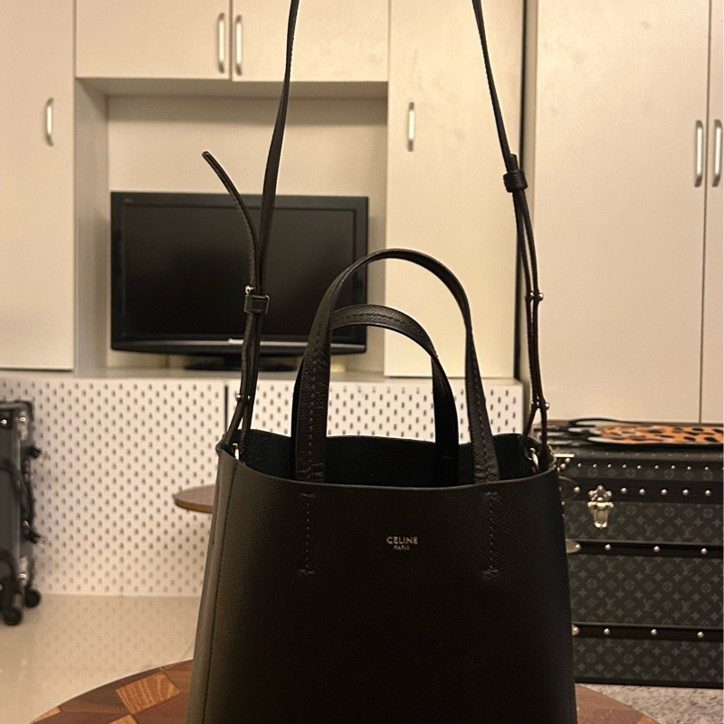 真品 95%新 Celine Small Vertical Cabas Tote 手提包-6