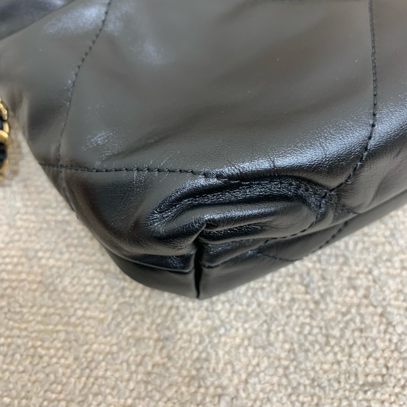 全新未使用!Chanel 香奈兒22bag mini 黑金扣-5