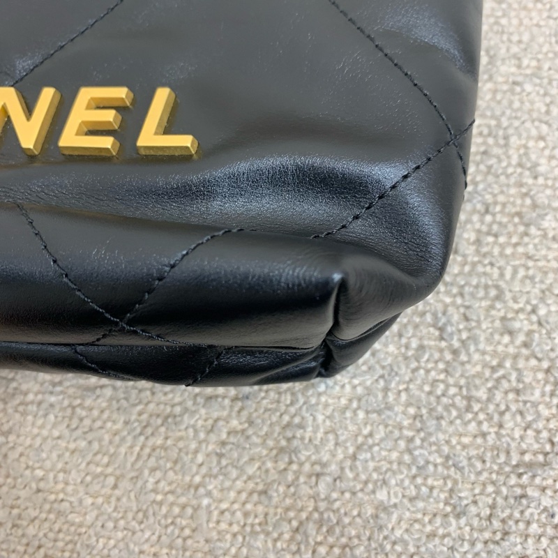 全新未使用!Chanel 香奈兒22bag mini 黑金扣-7