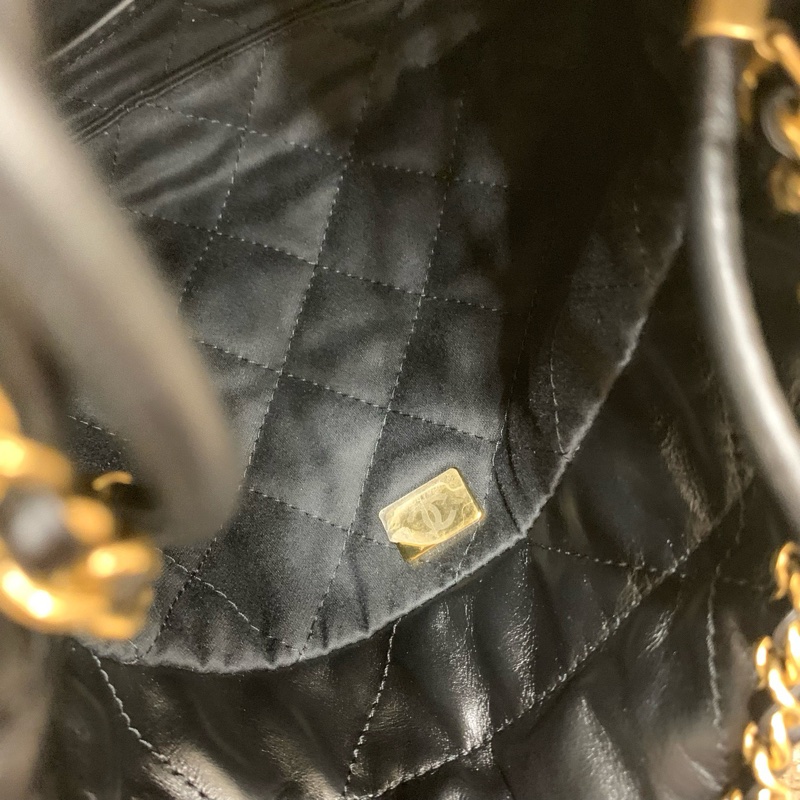 全新未使用!Chanel 香奈兒22bag mini 黑金扣-12