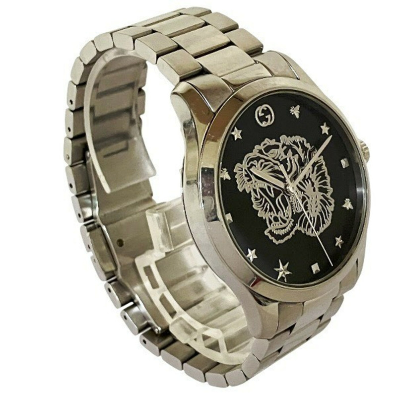 Gucci GUCCI G-Timeless 126.4 石英虎紋男士腕錶-2