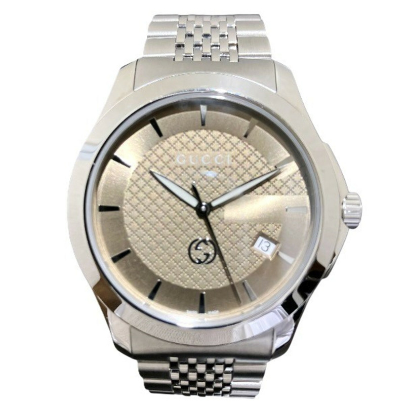 Gucci G-Timeless 126.4 男士石英腕錶-0