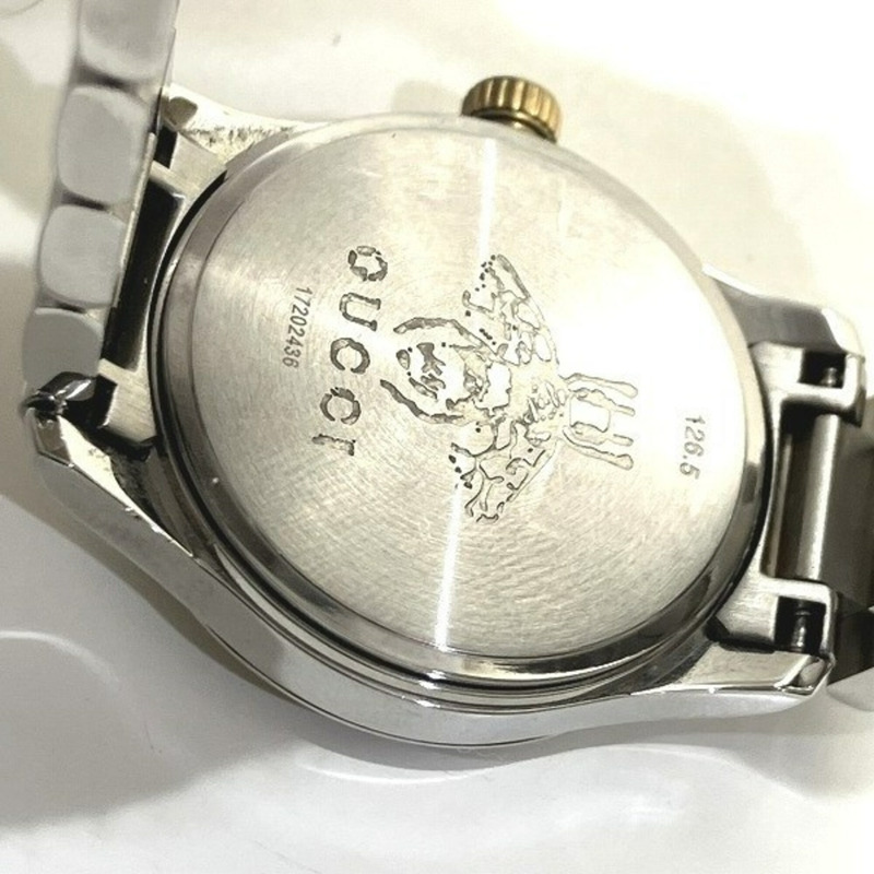Gucci G-Timeless 126.5 石英貓頭女錶-4