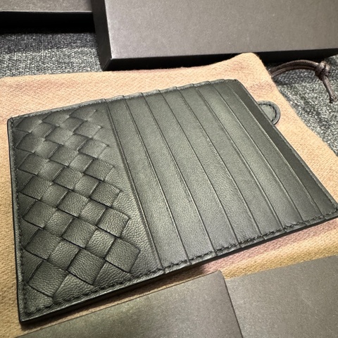 BV 專櫃正品 BOTTEGA VENETA  編織 卡夾 零錢包 中性款