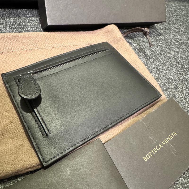 BV 專櫃正品 BOTTEGA VENETA 編織 卡夾 零錢包 中性款-1