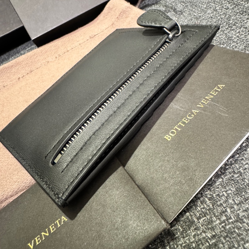 BV 專櫃正品 BOTTEGA VENETA 編織 卡夾 零錢包 中性款-3
