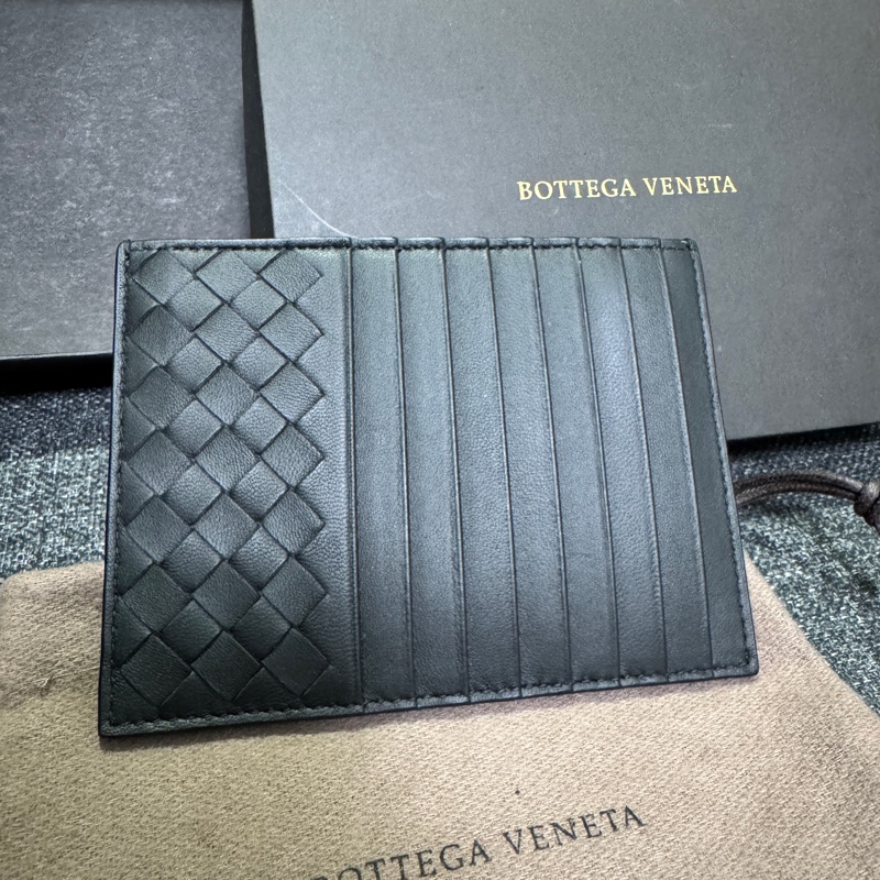 BV 專櫃正品 BOTTEGA VENETA 編織 卡夾 零錢包 中性款-5