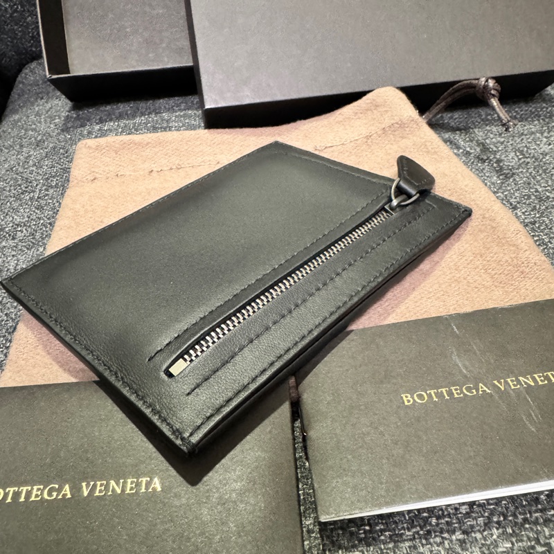 BV 專櫃正品 BOTTEGA VENETA 編織 卡夾 零錢包 中性款-8