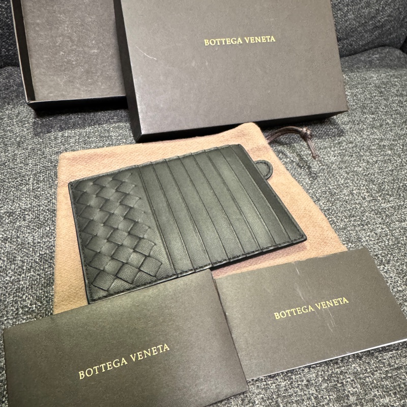 BV 專櫃正品 BOTTEGA VENETA 編織 卡夾 零錢包 中性款-11