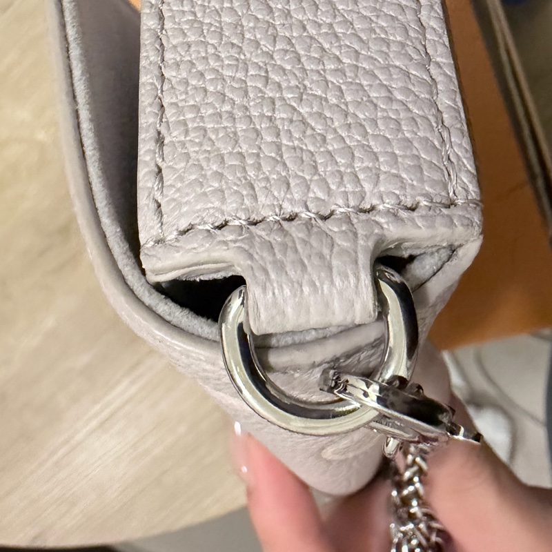 LV 老花三合一鏈包-10