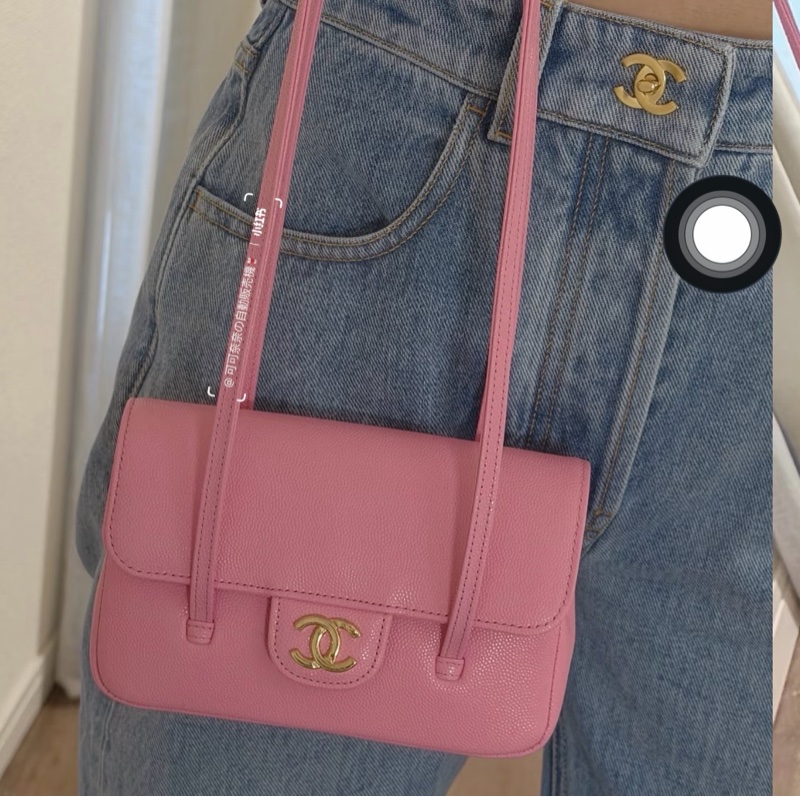 Chanel preppy coco mini pink 香奈兒 26S-3