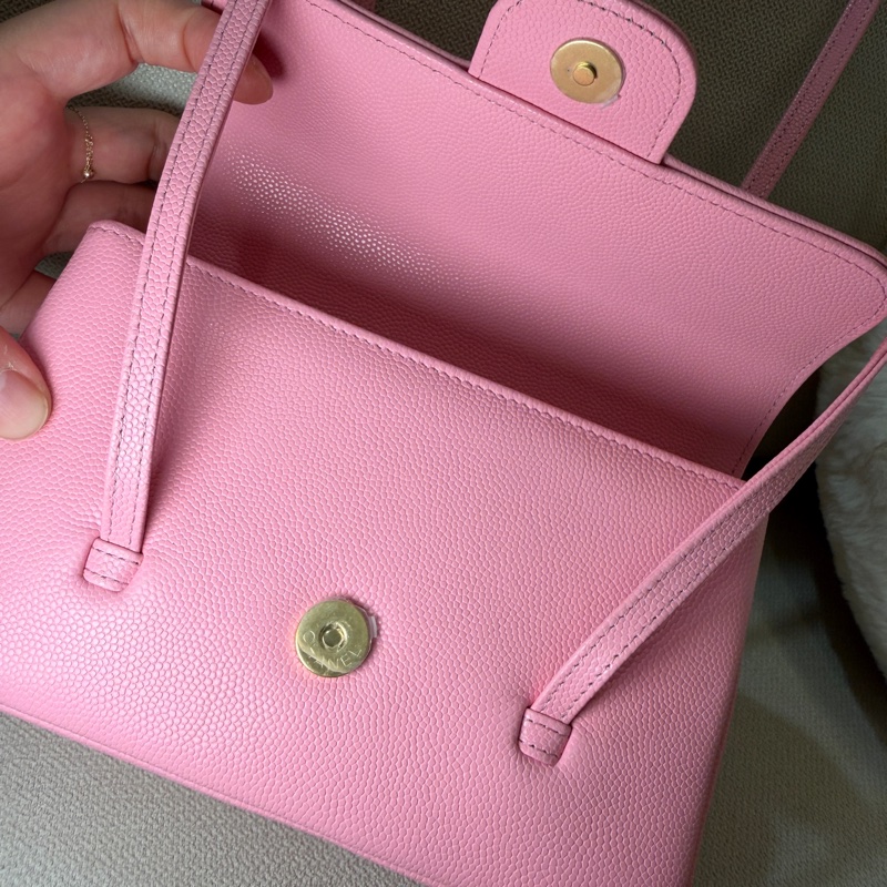 Chanel preppy coco mini pink 香奈兒 26S-10