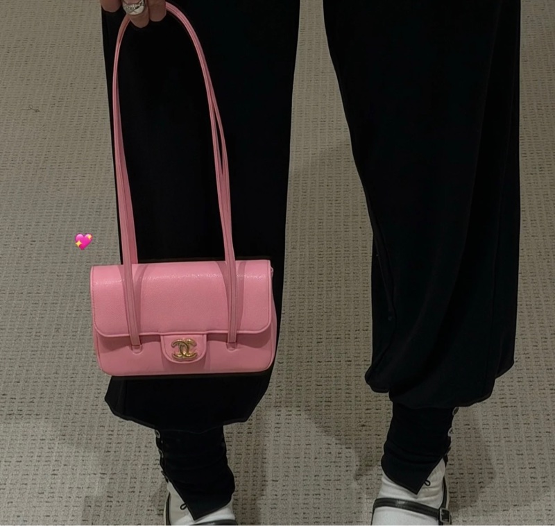 Chanel preppy coco mini pink 香奈兒 26S-14
