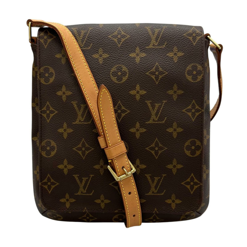 路易威登 Musette Salsa M51258 單肩包,Monogram 帆布,棕色,女士-0