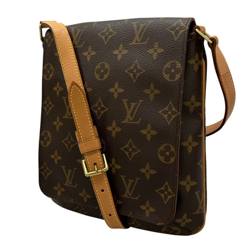 路易威登 Musette Salsa M51258 單肩包,Monogram 帆布,棕色,女士-1
